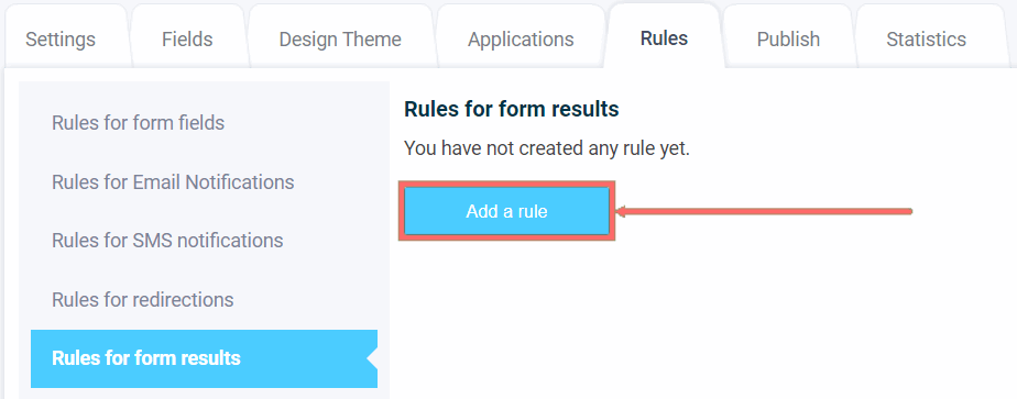 How to add a rule