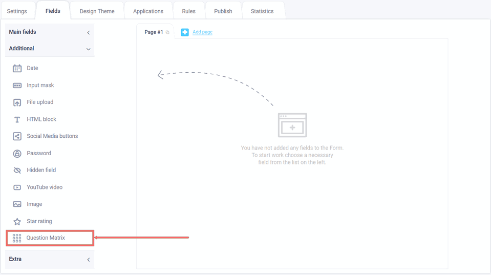 New element of web-form