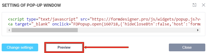 Popup window click link 4