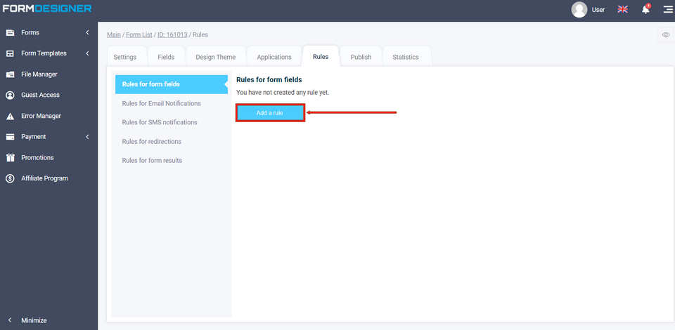 Configuring logical conditions 3