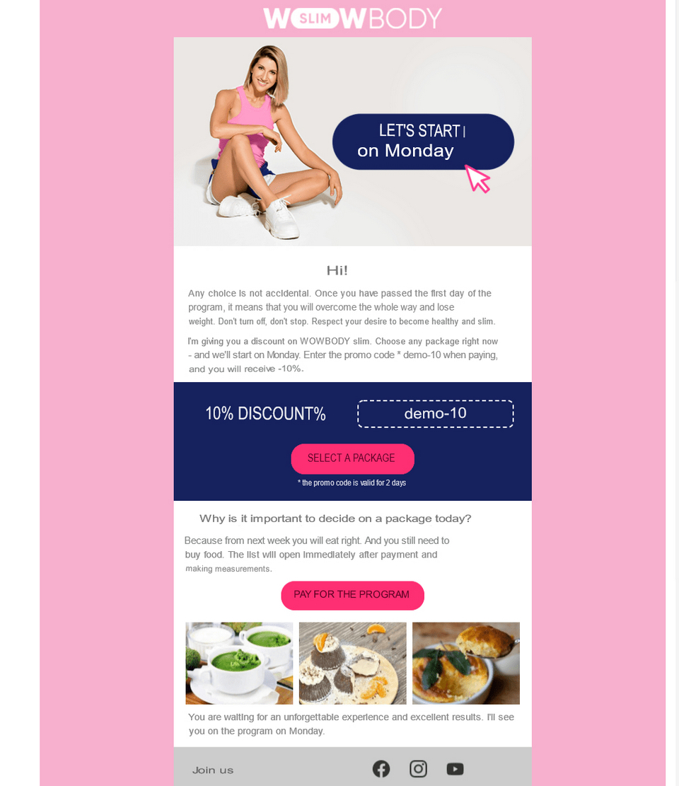 Email newsletters in the sales funnel 7