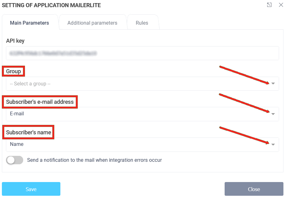 MailerLite 8 integration module