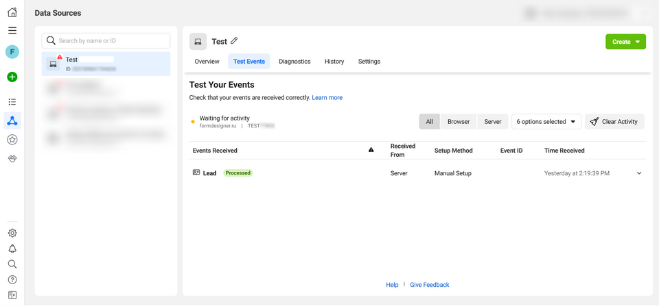 Facebook API Conversions integration module 7