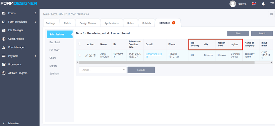 GEO IP integration module 6