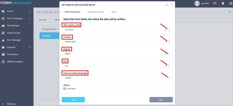 GEO IP integration module 2